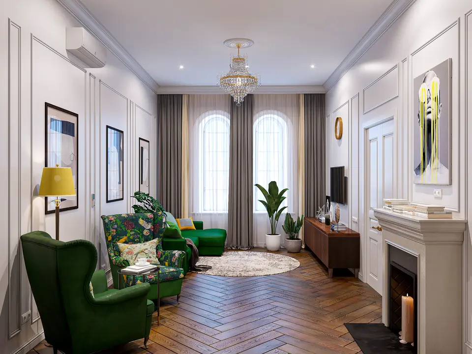 Appartement dans la partie ancienne de Dnipro