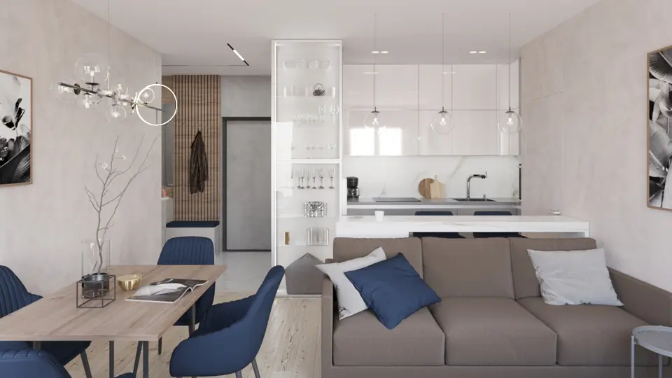 Apartamento en el complejo residencial Comfort Town